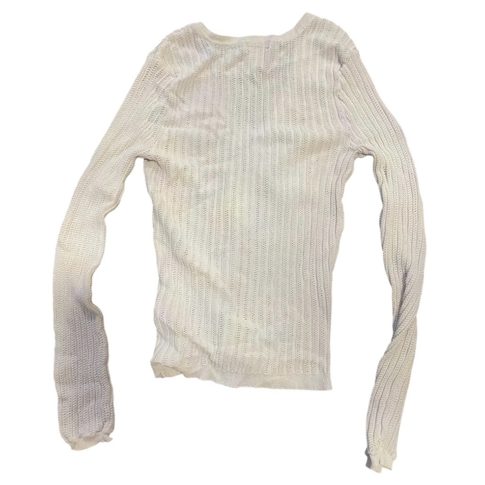 Forever 21 White Knit Top - Picture 4 of 8